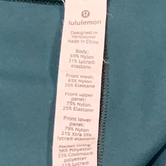 Lululemon Seek The Heat Tight *28" Green Jasper Size 8 - Picture 7 of 13